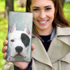 Dogo Argentino Print Women's Leather Wallet