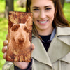 Cute Bull Terrier Print Women's Leather Wallet