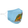 Cute Senegal Parrot Print Face Mask