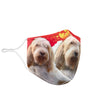 Amazing Grand Basset Griffon Vendeen Print Face Mask