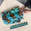 Miniature Pinscher Dog Pattern Print Umbrellas