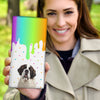 St.Bernard Dog Print Women's Leather Wallet