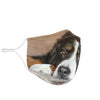 Bernese Mountain Dog Print Face Mask