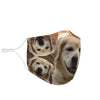 Labrador Retriever Puppy Print Face Mask