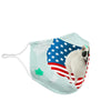 Cute American Eskimo Dog Print Face Mask