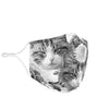 Lovely Ragamuffin Cat Print Face Mask