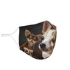 Lovely Chihuahua Print Face Mask