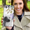 Chinese Crested Dog Print Women's Leather Wallet