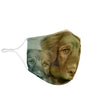 Lovely Nova Scotia Duck Tolling Retriever Print Face Mask