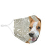 Lovely Basenji Print Face Mask