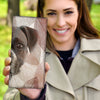 Boxer Dog Print Women's Leather Wallet