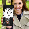 Rottweiler Dog Print Women's Leather Wallet