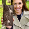 Greater Swiss Mountain Dog Print Women's Leather Wallet