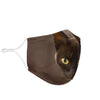 Burmese Cat Print Face Mask