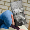 Airedale Terrier Print Women's Leather Wallet