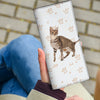 Savannah Cat Paws Print Women's Leather Wallet