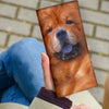 Chow Chow Dog Print Women's Leather Wallet