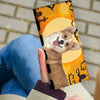 Pembroke Welsh Corgi Dog Print Women's Leather Wallet