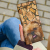 Brussels Griffon Print Women's Leather Wallet