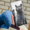 Cute British Shorthair Cat Print Women's Leather Wallet