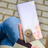 Cute Barbet Dog Print Women's Leather Wallet