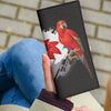 Cute Parrot Print Women's Leather Wallet