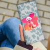 Pomeranian Dog Print Women's Leather Wallet
