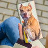 American Pit Bull Terrier Print Women's Leather Wallet