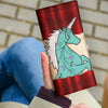 Amazing Unicorn Print Women's Leather Wallet