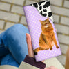 Somali Cat Print Women's Leather Wallet