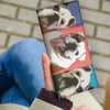 Bulldog Print Women's Leather Wallet