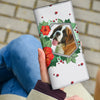 St.Bernard Dog Print Women's Leather Wallet