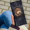 Finnish Sprintz Dog Print Women's Leather Wallet