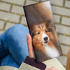 Shetland Shepherd Dog Print Women's Leather Wallet