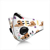 Spinone Italiano Dog Print Premium Face Mask