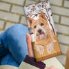 Norwich Terrier Print Women's Leather Wallet
