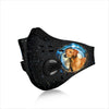 Cute Rhodesian Ridgeback Print Premium Face Mask