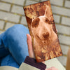 Cute Bull Terrier Print Women's Leather Wallet