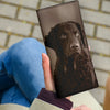 Lovely Curly-Coated Retriever Print Women's Leather Wallet