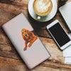 Cute Bloodhound Dog Print Women's Leather Wallet