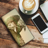 Military Macaw Print Women's Leather Wallet