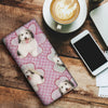 Coton de Tulear Dog Print Women's Leather Wallet