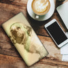 Clumber Spaniel Print Women's Leather Wallet