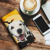 Dalmatian Dog Print Women's Leather Wallet