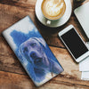 Cute Weimaraner Dog Print Women's Leather Wallet
