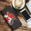 Cute Parrot Print Women's Leather Wallet