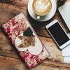 Yorkshire Terrier Print Women's Leather Wallet