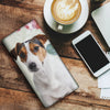 Jack Russell Terrier Print Women's Leather Wallet