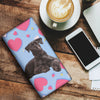 Giant Schnauzer Dog Print Women's Leather Wallet