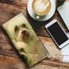 Dandie Dinmont Terrier Print Women's Leather Wallet